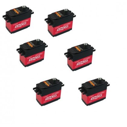 Combo servos 23Kg para 30cc-50cc Combo servos 23Kg para 30cc-50cc
